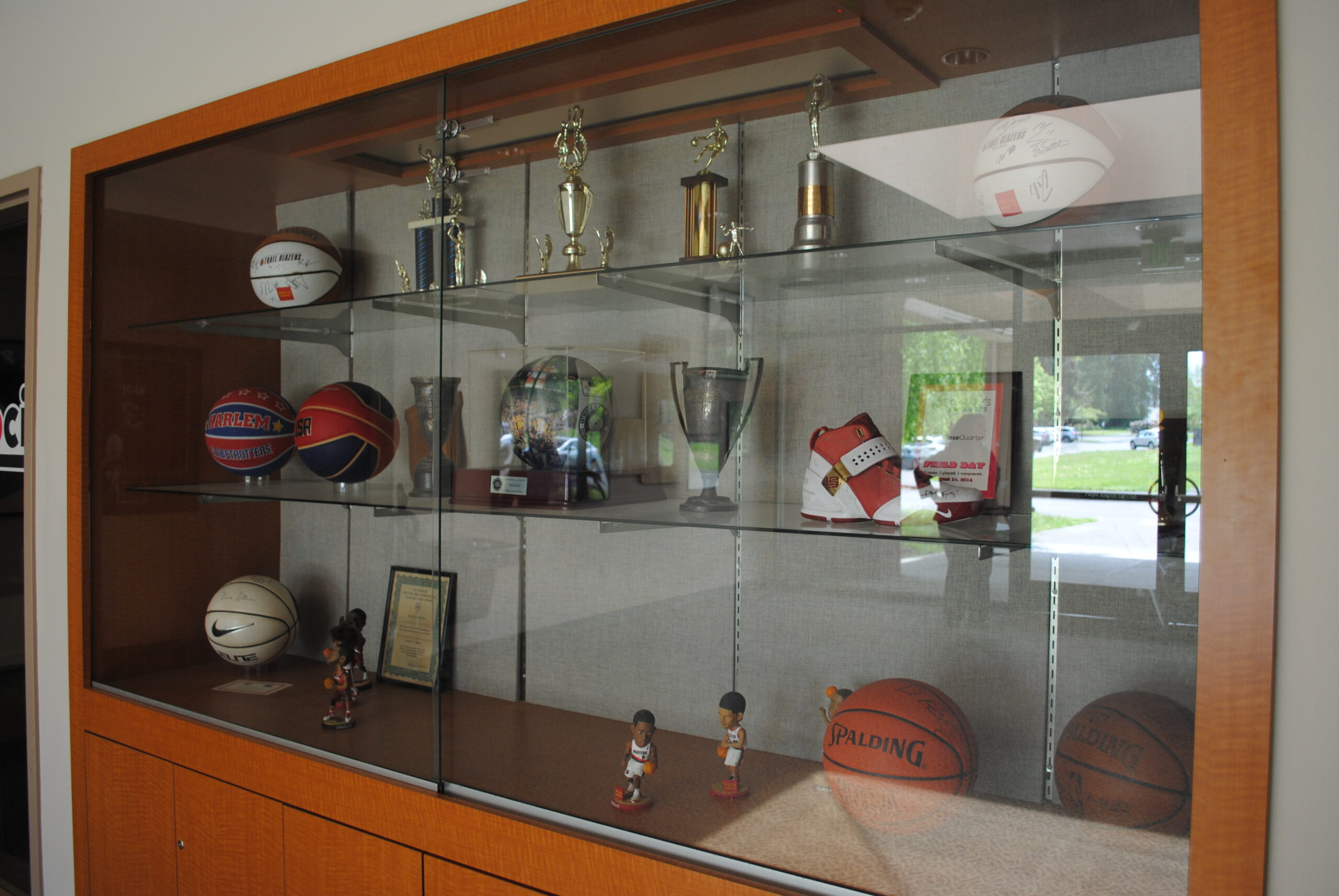 Gym Trophy Display